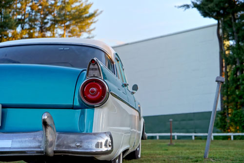 Classic Car at Drive_In